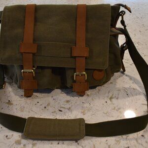 NOVICA CANVASS MESSENGER BAG